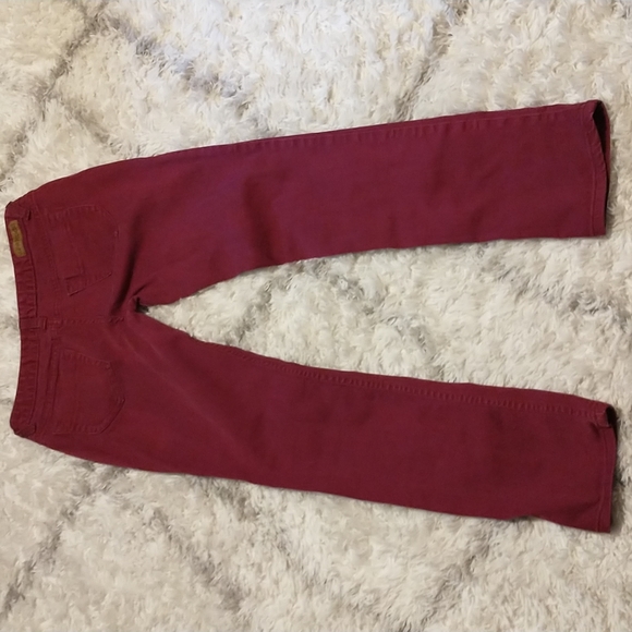 Mudd women's size 7 skinny jeans-,dusty rose color - Picture 8 of 9